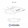 Вытяжка Minola HPL 633 BL