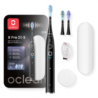 Oclean X Pro 20 Set Electric Toothbrush Black