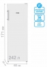 Морозильна камера PRIME Technics FS 1713 M