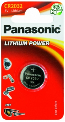 Panasonic  CR 2032 BLI 1 LITHIUM