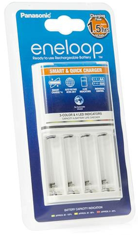 Зарядний пристрій Panasonic Smart-Quick Charger (BQ-CC55E)