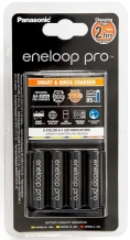 Panasonic Smart-Quick Charger+Eneloop Pro 4AA 2500 mAh NI-MH (K-KJ55HCD40E)
