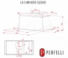 Витяжка Perfelli LIA 5NM NERO SILENZIO