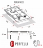 Варочная поверхность Perfelli PERLA M32C INOX