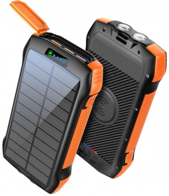Promate SolarTank-20PDQI 20W 20000mAh Black