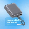 УМБ Power Bank Proove Neutron 10000 mAh 22.5W Silver/White (PBNE22022206)