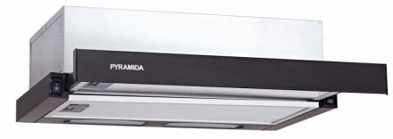 Вытяжка Pyramida TL 60 SLIM BL