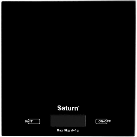 Весы кухонные Saturn ST-KS 7810 Black
