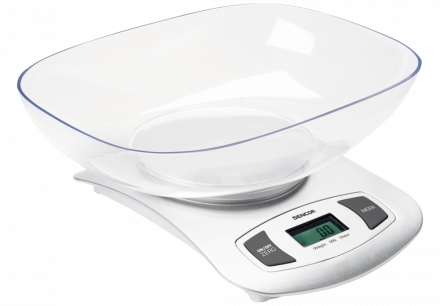 Весы кухонные Sencor SKS 4001 WH
