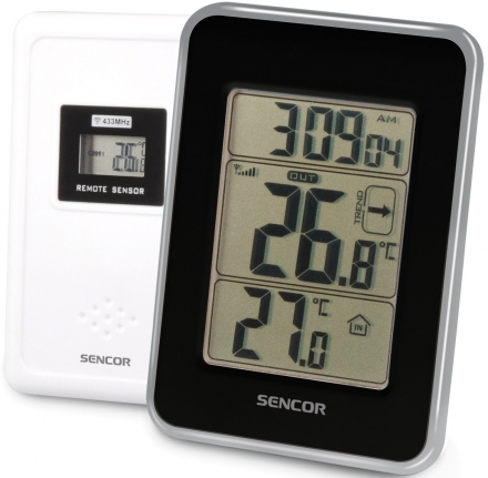 Термометр-гигрометр Sencor SWS 25 BS