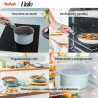 Набор посуды Tefal L8029053 Ingenio Halo Eucalyptus