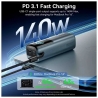 УМБ Power Bank Vention 27000 mAh 200W with Built-in USB-C Gray (FKGH0)