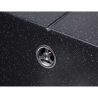 Мойка кухонная Ventolux DIAMANTE (SPACE BLACK) 765x485x200