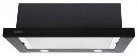 Вытяжка Ventolux GARDA 50 BK (500) LED