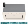 Вытяжка Ventolux PUNTO 520/279 IVG (1000) TRC MS