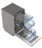 Вбудована посудомийна машина Vestfrost BDW4510CW