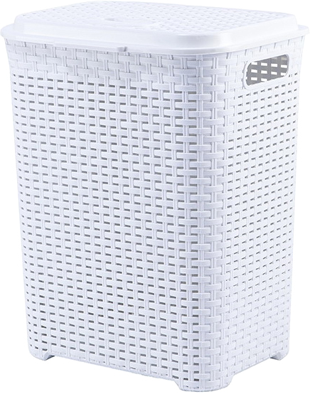 Корзина для белья Violet House 0778 Роттанг WHITE