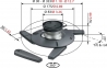 Держатель Vogels EPC 6545 Projector Ceiling Solution