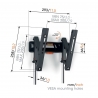 Держатель Vogels TVM 3213 Black
