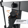 Тримач Vogels TVM 3443 Black