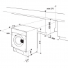 Встраиваемая стиральная машина Whirlpool BI WDWG 961485 EU