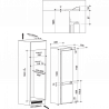 Встраиваемый холодильник Whirlpool SP 40 801 EU