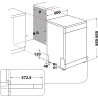Посудомийна машина Whirlpool WFO 3T133 PFX