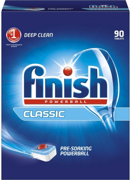 Finish Classic 90 шт Таблетки для посудомоечных машин