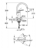 Кухонний змішувач Grohe Eurosmart 332022433
