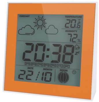 Термометр-гігрометр Т-06 orange