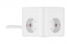 Сетеой адаптер 2E 3XSchuko 3*USB-A, 1*USB-C, 1.5м, white (2E-ADC331WH)