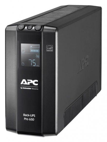 Источник бесперебойного питания APC Back UPS Pro BR 650VA, LCD (BR650MI)