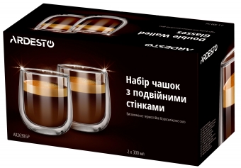 Ardesto Набор стаканов Ardesto AR2630GP 300ml (2шт)