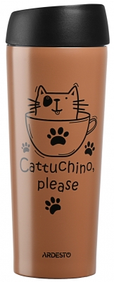 Ardesto Термочашка Ardesto Coffee time Cat (AR2645DMM)