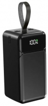 УМБ Power Bank Aspor  A319 50000mAh Fast Charge (QC+PD) 22.5W All in One black