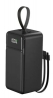 УМБ Power Bank Aspor A319 50000mAh Fast Charge (QC+PD) 22.5W All in One black