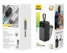 УМБ Power Bank Aspor A319 50000mAh Fast Charge (QC+PD) 22.5W All in One black