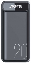  A396 PD 20000mAh (22.5W/PD USB-C laptops fast charging) black
