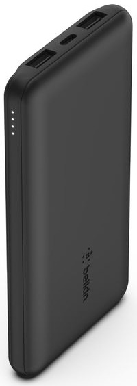 УМБ Power Bank Belkin 10000mAh 15W Dual USB-A, USB-C Black (BPB011BTBK)