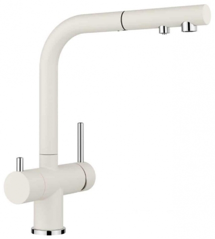 Кухонний змішувач Blanco FONTAS-S II Нежный белый 526947