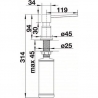 Дозатор Blanco LATO 525808