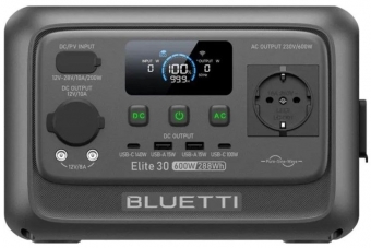 Bluetti  Elite 30 V2 600W 288Wh (P-EL30V2-EU-GY-BL-010)