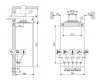 Газовый котёл Bosch Condens 1200 W GC1200W 24 C 23 (7736902656)