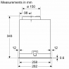 Вытяжка Bosch DLN56AC50