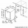 Вбудована посудомийна машина Bosch SPV2HMX03K
