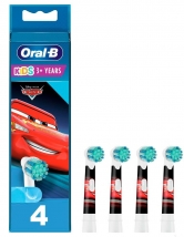 Насадка для зубної щітки Braun ORAL-B Kids EB10 (Cars) (4шт)