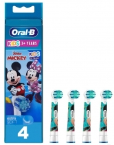 Насадка для зубної щітки Braun ORAL-B Kids EB10 (Mickey Mouse) (4шт)