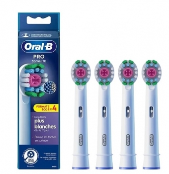 Braun Насадка для зубної щітки Braun ORAL-B PRO 3D White EB18pRX (4шт)