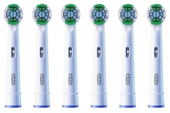 Braun Насадка для зубной щетки Braun ORAL-B Precision Clean EB20RX CleanMaximiser (6шт)