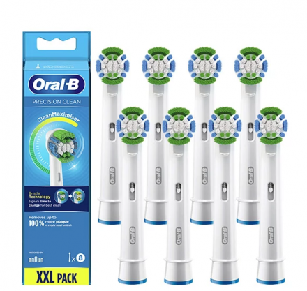 Насадка для зубної щітки Braun ORAL-B Precision Clean EB20RX CleanMaximiser (8шт)